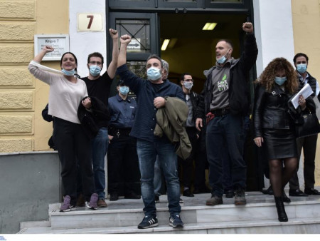 Αριστοτέλης: Ψήφισμα στήριξης για τη δίκη των συλληφθέντων στα Σεπόλια στην απαγορευμένη πορεία του Πολυτεχνείου το 2020